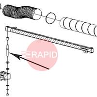 0000101949 Outer Arm Axle Ø 20mm (UK-3.0/160 and UK-4.5/160)