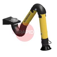 000011277X Plymovent KUA-200 Ball Bearing Extraction Arm with Hanging Mounting