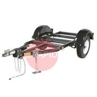 00529 Undercarriage for Highway Towing, with Brakes (Vantage 400 / 500)