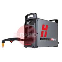 059690 Hypertherm Powermax 105 SYNC Plasma Cutter with 75° 7.6m Hand Torch, 400v CE