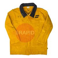 0700500502 ESAB Full Leather Welding Jacket - Size Large