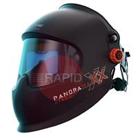 1010.301 Optrel Panoramaxx Hybrid Black Auto Darkening Laser Helmet, Shade 5 - 12