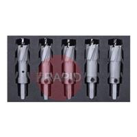101030-SET2 HMT VersaDrive TCT HoleCutter 5 Piece Set (14, 17, 18, 21, 22mm)