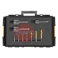 132000-SET2 HMT VersaDrive MT2 Morse Taper Clutched Adapter Set, w/ 3 Adapters & M8-M20 Taps