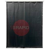 16.19 CEPRO Green-9 Welding Curtains - 140cm Wide, EN 25980