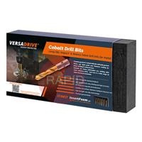 209010-SET4 HMT VersaDrive Cobalt Drill Bit InsertFoam 7 Piece Set (12, 13, 14, 16, 18, 20, 22mm)