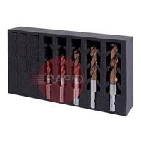 209020-SET1 HMT CarbideMax ULTRA 55 Drill Bit 5 Piece Set (6 - 14mm)