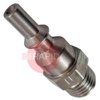 30100365 GasiQ Argon/Mix Reduced Male Quick Connector.  G1/4