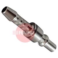 30100760 GasiQ Aceytlene Male Quick Connector. 6.3mm