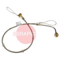 31502300 GasiQ High Pressure Hose for Acetylene - 2m