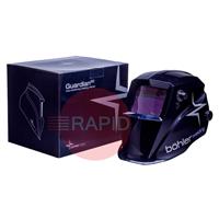 32371 Bohler Guardian 50 Auto Darkening Welding Helmet - Shade 4, 9-13
