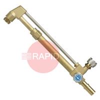 33514000 GasiQ N76 90° Cutting Attachment, with Knob Valve