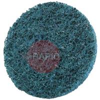 3M-05523 3M Scotch-Brite Roloc Surface Conditioning Disc SC-DR, 50mm, A VFN, Blue (Box of 50)