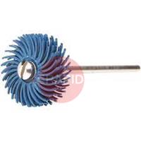 3M-25758 3M Scotch-Brite 19mm Radial Bristle Disc RB-ZB 400 Grit Blue (Box of 48)
