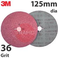 3M-55073 3M Cubitron II 982C Fibre Disc, 125mm (5
