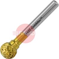 402010 HMT GoldMax TCT Burr (Ball)