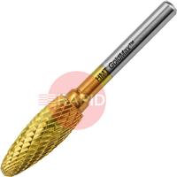 402050 HMT GoldMax TCT Burr (Flame)