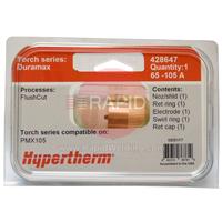 428647 Hypertherm Duramax FlushCut Consumable Kit, for Powermax 105