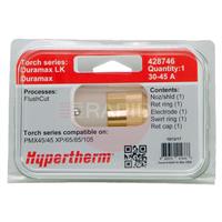 428746 Hypertherm Duramax FlushCut Consumable Kit, for Powermax 45 XP