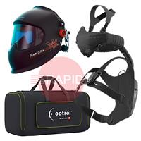 4600.175 Optrel Panoramaxx L Black Passive Laser Helmet with Swiss Air System