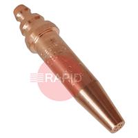 63700200 GasiQ S80 Swaged Type Cutting Nozzle, 3 - 10mm ANME