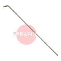 64900003 GasiQ 43-2 2393-F Curved Tip Tube, 380mm