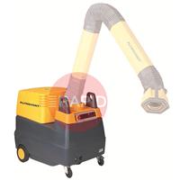 7042-MFS Plymovent MFS Mobile Welding Fume Extractor with Self-Cleaning Filter (Requires Extraction Arm)