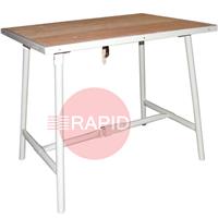 790052030 Orbitalum Collapsible Work Bench, Load Capacity 650Kg