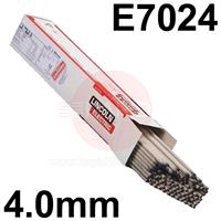 588680-1 Lincoln Ferrod 160T Rutile, 4.0mm Electrodes, 450mm Long, 16.5Kg Carton, E7024