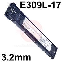85937 Bohler FOX CN 23/12-A Stainless Steel Electrodes 3.2mm Diameter x 350mm Long. 2.05kg Vacpac (59 Rods). E309L-17