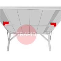 9750000030 T-bracket set for FlexHood double and triple compartment Hoods
