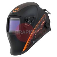 9875040 Kemppi S-Line S1040 Welding Helmet, with Variable Shade 5-8 / 9-13 Auto Darkening Filter
