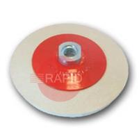 ABWBB115M14F Abracs Bevelled (Conical) Felt Polishing Brush, 115mm Diameter x M14 (Pack of 5)
