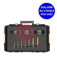 AJ25-131000-SET1 HMT VersaDrive Impact Wrench Clutched Adapter 10 Piece Set (M8 - M24)