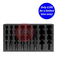 AJ25-309210-SET1 HMT VersaDrive Thread Chaser InsertFoam 5 Piece Set (M6 - M16)