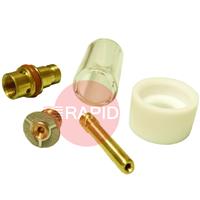 CK-D4GS332P CK 3 Series / 4 Series Short, Gas Saver Kit, Pyrex Cup, 2.4mm