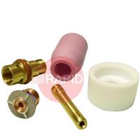 CK-D4GSXXX CK 3 Series/4 Series Short Gas Saver Kit - Alumina Cup
