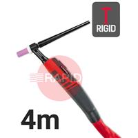 CK-EDS9R04 CK Diamond EDS 9RG Rigid Head Air Cooled Tig Torch, 4m