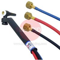 CK-FL2312SF CK FlexLoc FL230 2 Series Water-Cooled TIG Torch with 4m SuperFlex Cables, G3/8