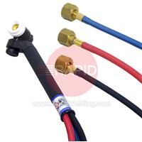 CK-FL2512SF CK FlexLoc FL250 3 Series Water-Cooled TIG Torch,with 3.8m Superflex Cables, G3/8