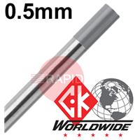 CK-T0207GC2 CK 0.5mm x 175mm (.020 x 7inch) 2% Ceriated Tungsten