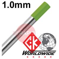CK-T0407GTM CK 1.0mm x 175mm (.040 x 7 inch) LaYZr Tungsten