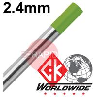 CK-T3327GTM CK 2.4mm x 175mm (3/32 x 7 inch) LaYZr Tungsten