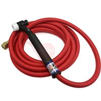 CK-TL2612RSFFX CK Trimline TL26 Gas Cooled 200A TIG Torch, Flex Head, with 3.8m (12ft) Superflex Cable, G3/8