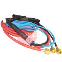 CK-TL312SF CK TrimLine TL300 Water-Cooled 350 Amp TIG Torch with 3.8m Superflex Cable, G3/8