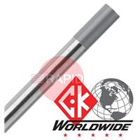 CeriatedTungsten CK 2% Ceriated (Grey) Tungsten Electrode, 175mm (7