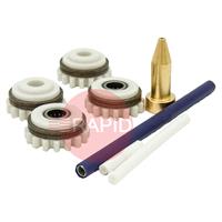 F000229 Kemppi 0.8 - 0.9mm Stainless Duratorque Drive Roll Kit #2