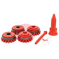 F000254 Kemppi 1.0mm Standard GT04 Drive Roll Kit for Stainless, MXP 37