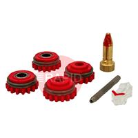 F000264 Kemppi 1.0mm Knurled Standard GT04 Drive Roll Kit for MXP 37