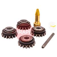 F000271 Kemppi 1.4 - 1.6mm Knurled Heavy Duty GT04 Drive Roll Kit for MXP 37
